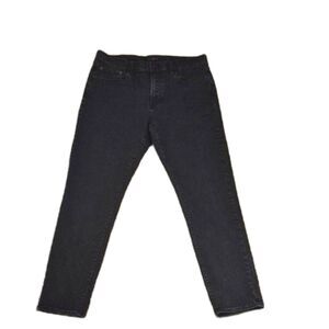 Lucky Brand Jeans Men's Size 36 x 32 Black Denim 412 Athletic Slim